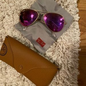 RAY BAN AVIATORS - Pink